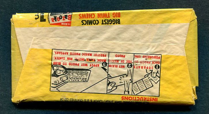 1956 Topps Hocus Focus Unopened 5 Cent Wax Pack