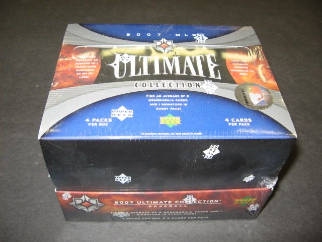 2007 Upper Deck Ultimate Collections Baseball Box (Hobby)