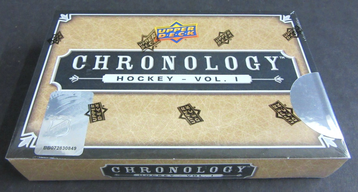 2018/19 Upper Deck Chronology Hockey Volume 1 Box (Hobby)
