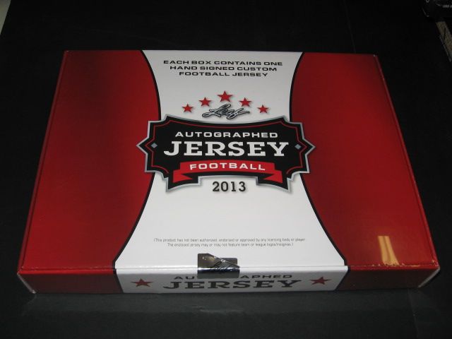 2013 Leaf Autograph Jersey Football Box (Hobby)