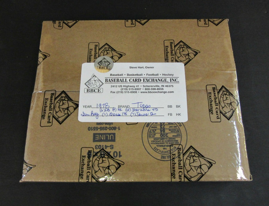 1978 Topps Fun Bag w/ Football Hockey Star Wars (BBCE)