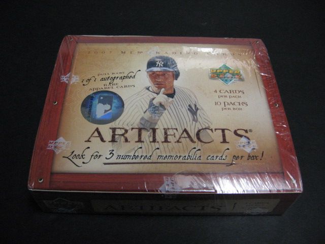 2007 Upper Deck Artifacts Baseball Box