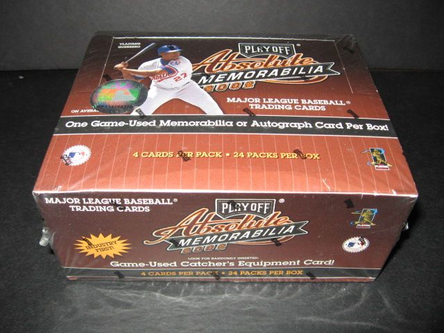 2002 Playoff Absolute Memorabilia Baseball Box (24/4)