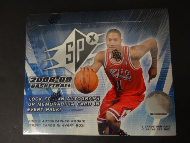 2008/09 Upper Deck SPX Basketball Box (Hobby)