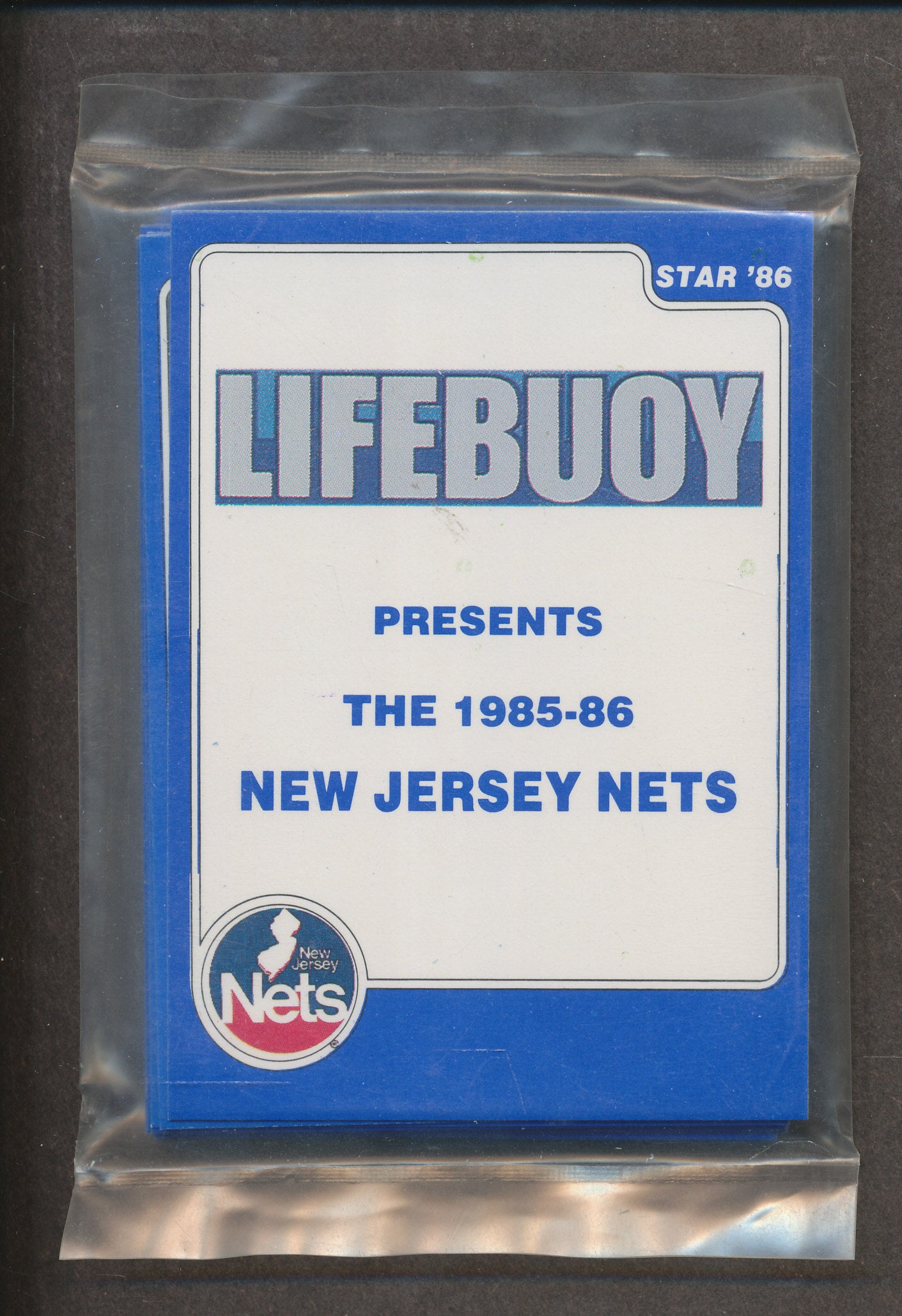 1986 Star Basketball Lifebuoy Nets Complete Set (Sealed)