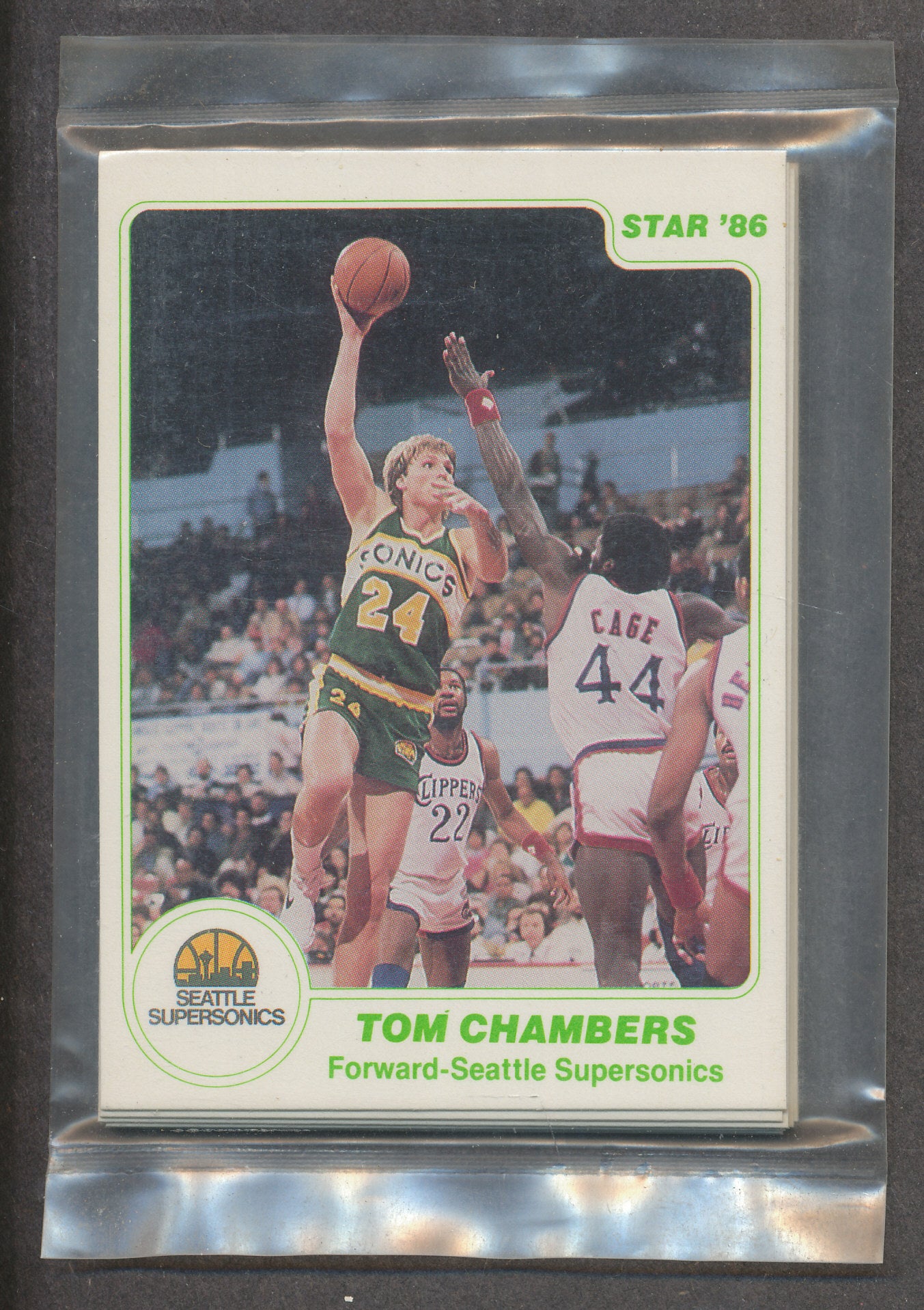 1985/86 Star Basketball Supersonics Complete Set (Sealed)
