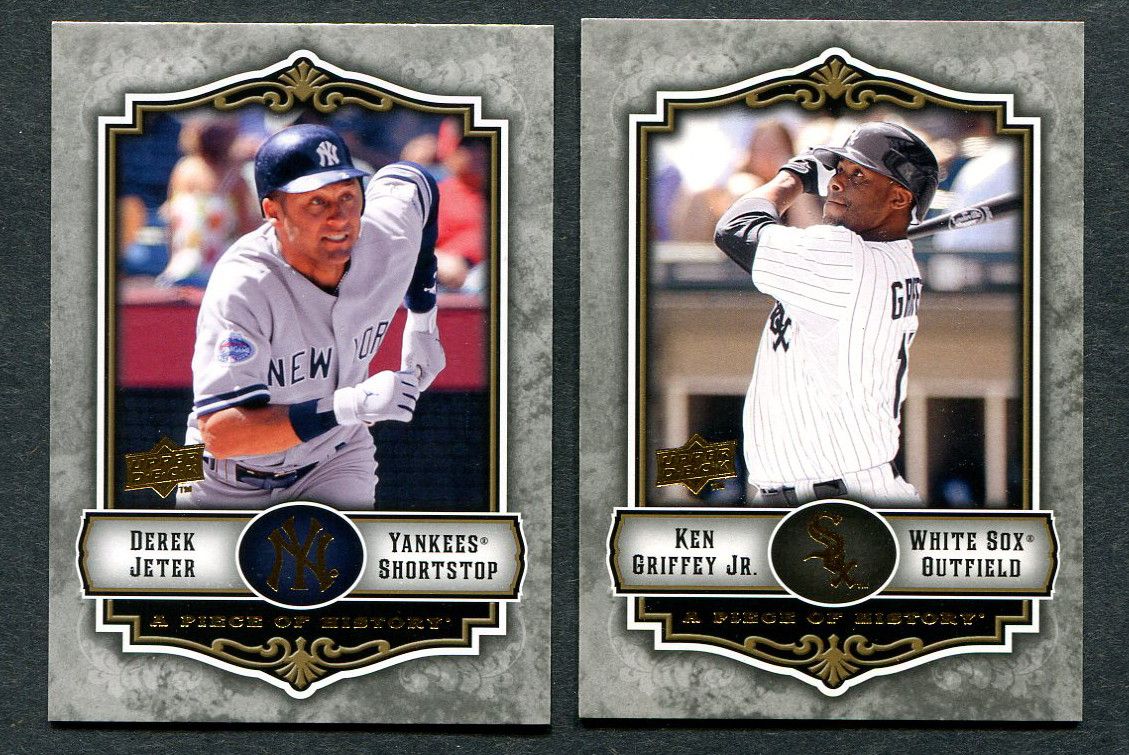 2009 Upper Deck A Piece Of History Baseball Set (200)