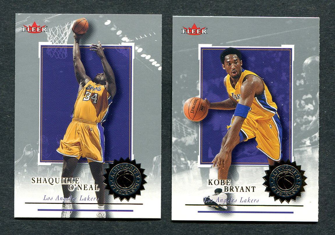 2000/01 Fleer Authority Basketball Base Set (110)