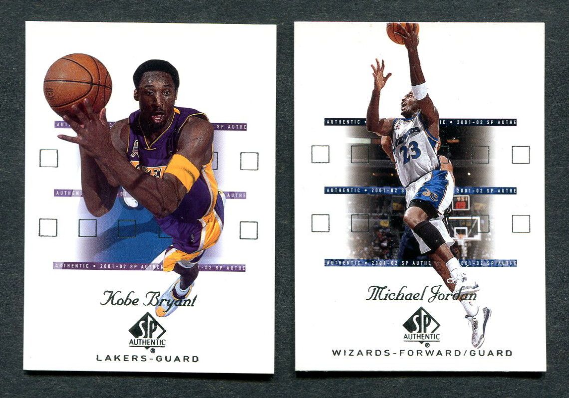 2001/02 Upper Deck SP Authentic Basketball Base Set (90)