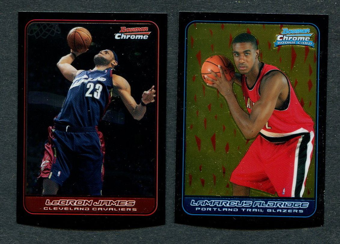 2006/07 Bowman Chrome Basketball Base Set (125)