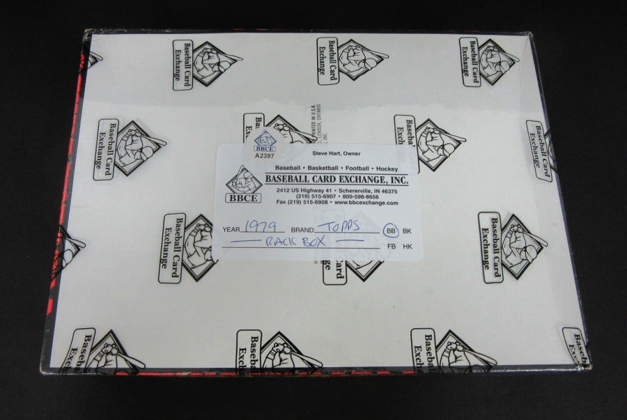 1979 Topps Baseball Unopened Rack Box (BBCE)
