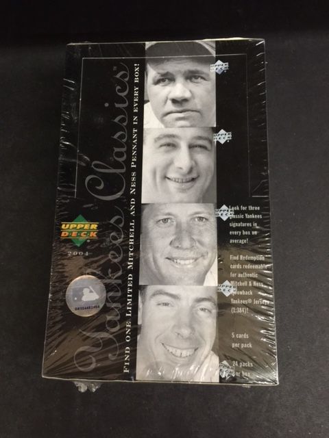 2004 Upper Deck Baseball Yankee Classics Box