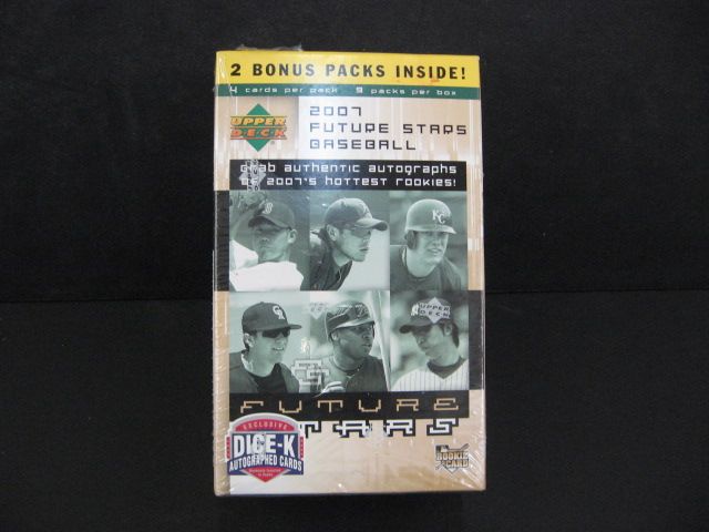 2007 Upper Deck Future Stars Baseball Blaster Box (11/4)