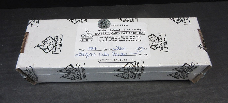 1984 Fleer Baseball Unopened Cello Packs (Lot of 24) (BBCE)