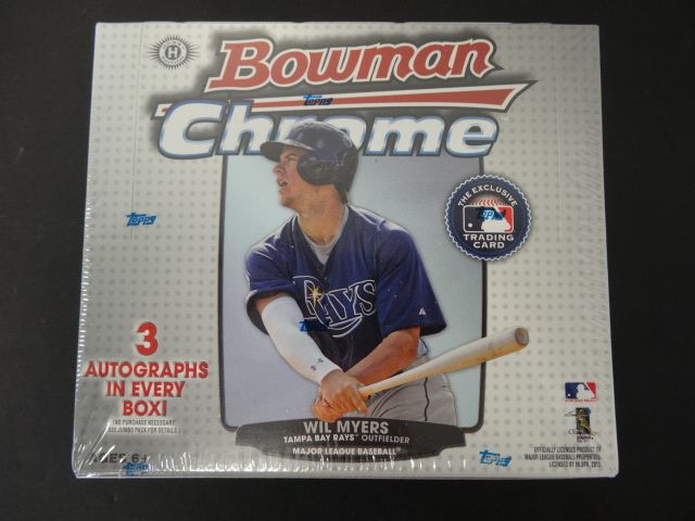 2013 Bowman Chrome Baseball Jumbo Box (Hobby)