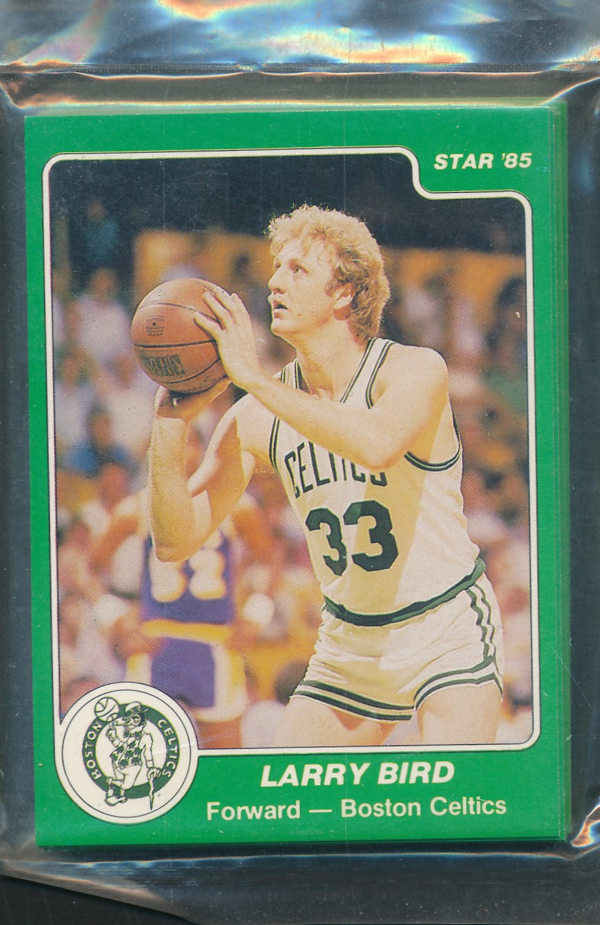 1984/85 Star Basketball Celtics Complete Bagged Set