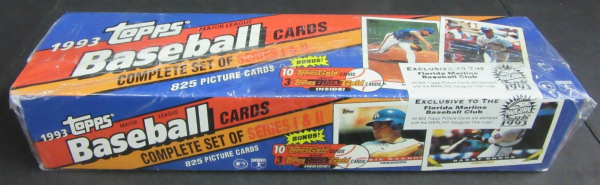 1993 Topps Baseball Factory Set (Florida Marlins)