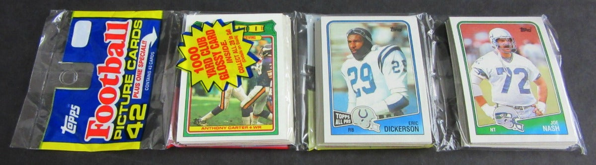 1988 Topps Football Unopened Rack Pack