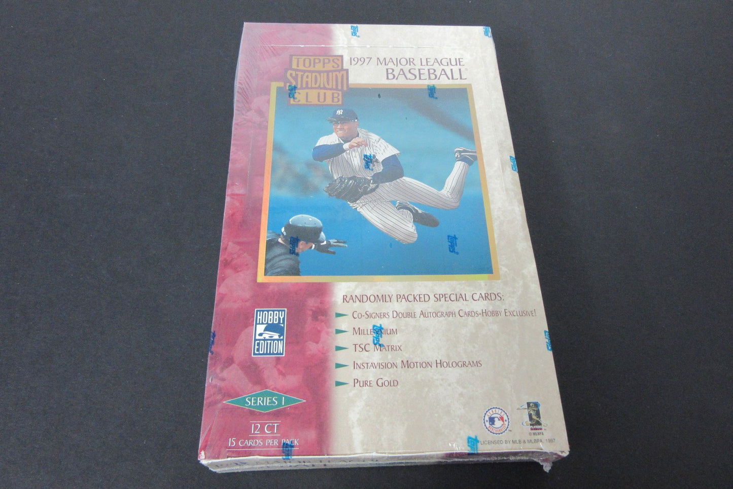 1997 Topps Stadium Club Baseball Series 1 Box (Hobby) (12/15)