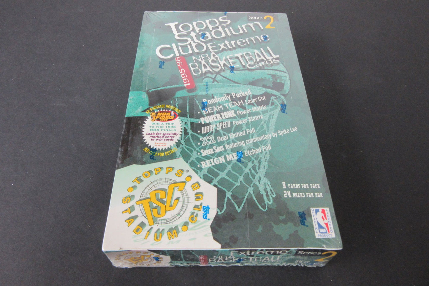 1995/96 Topps Stadium Club Basketball Series 2 Box (Retail) (/9)