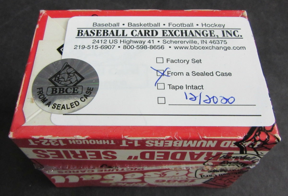 1986 Topps Baseball Traded Factory Set (FASC)