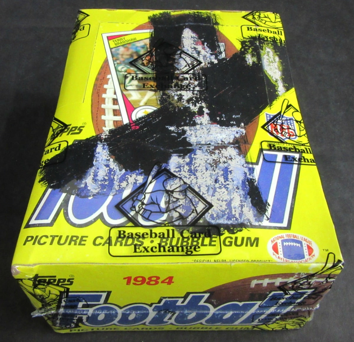 1984 Topps Football Unopened Wax Box (BBCE) (X-Out)