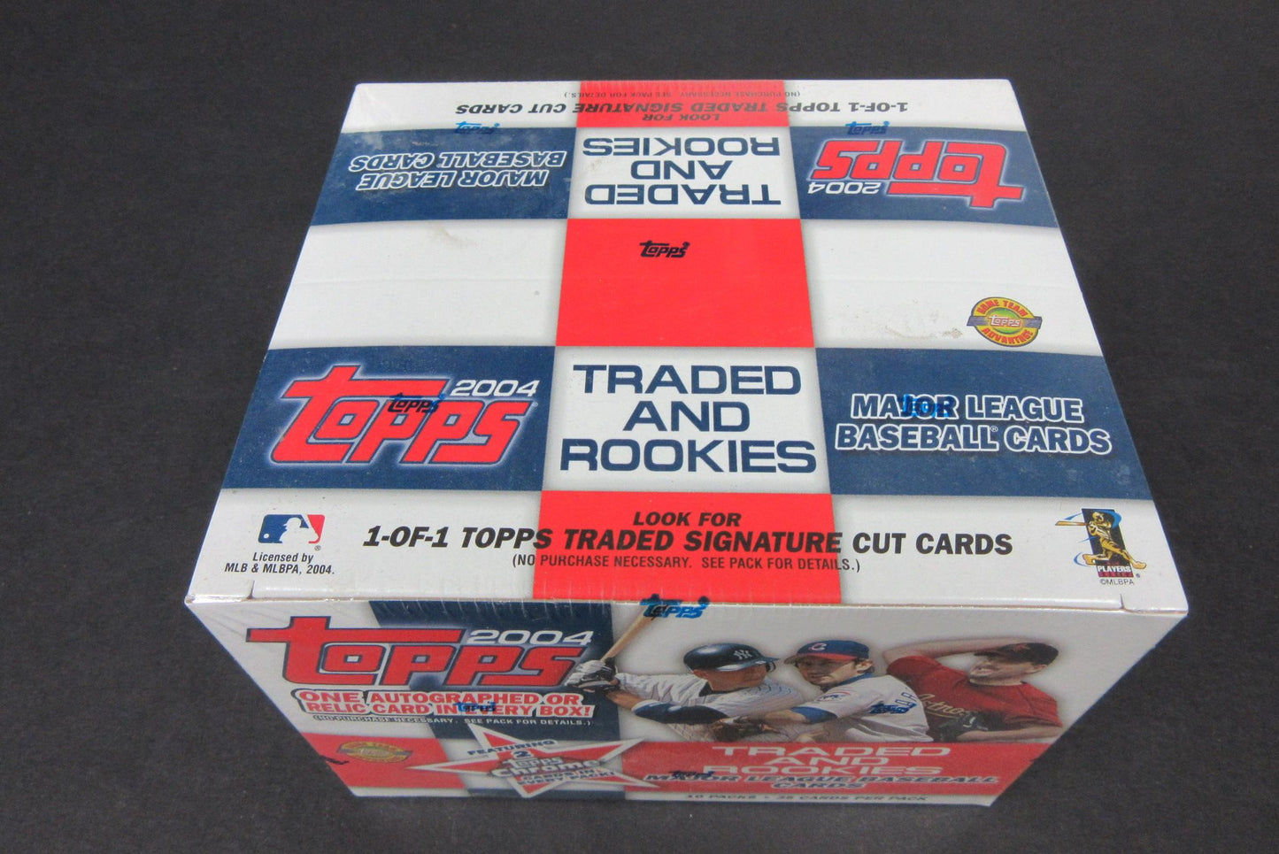 2004 Topps Baseball Traded And Rookies Jumbo Box (HTA)