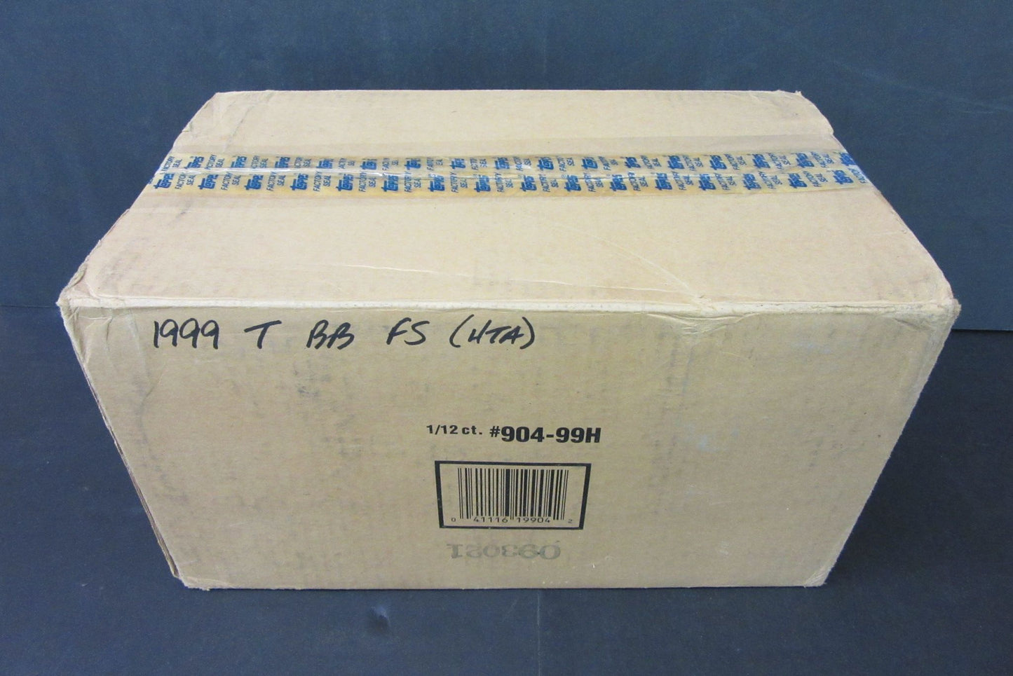 1999 Topps Baseball Factory Set Case (HTA) (12 Sets)