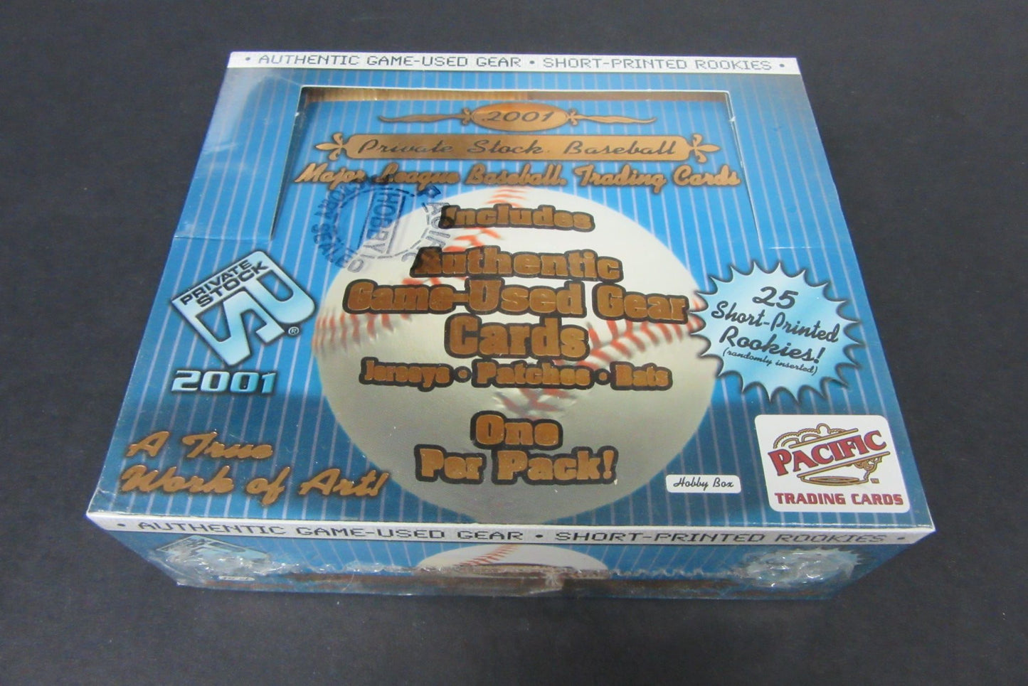 2001 Pacific Private Stock Baseball Box (Hobby)