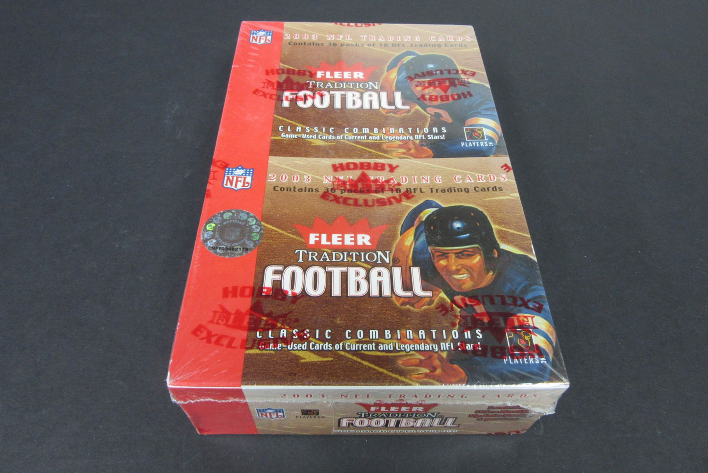 2003 Fleer Tradition Football Box (Hobby) (36/10)