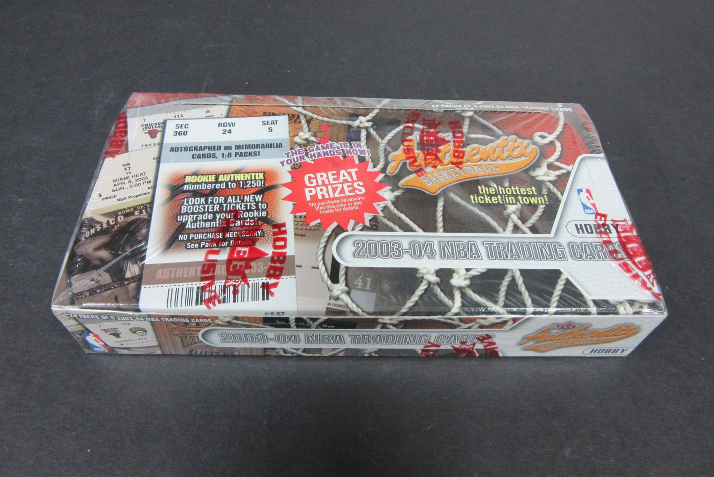 2003/04 Fleer Authentix Basketball Box (Hobby)