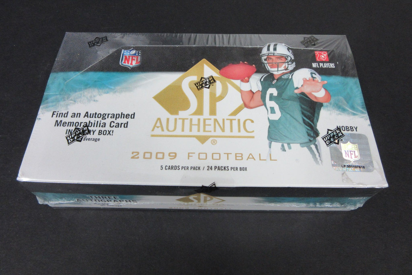 2009 Upper Deck SP Authentic Football Box (Hobby) (24/5)