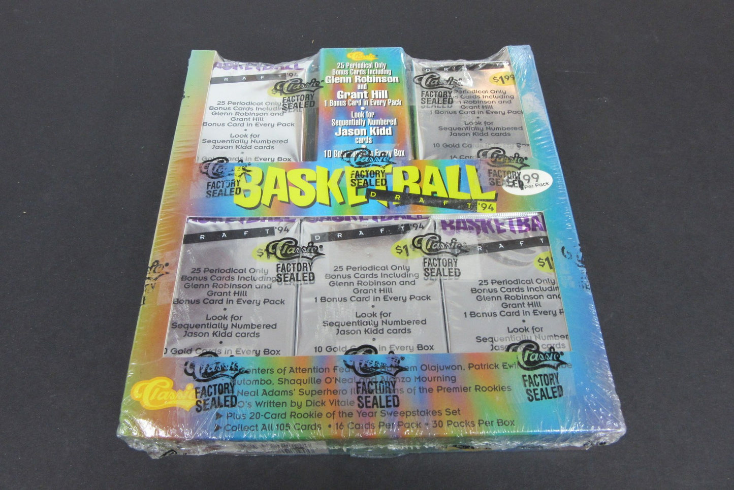 1994/95 Classic Draft Picks Basketball Box (Magazine)