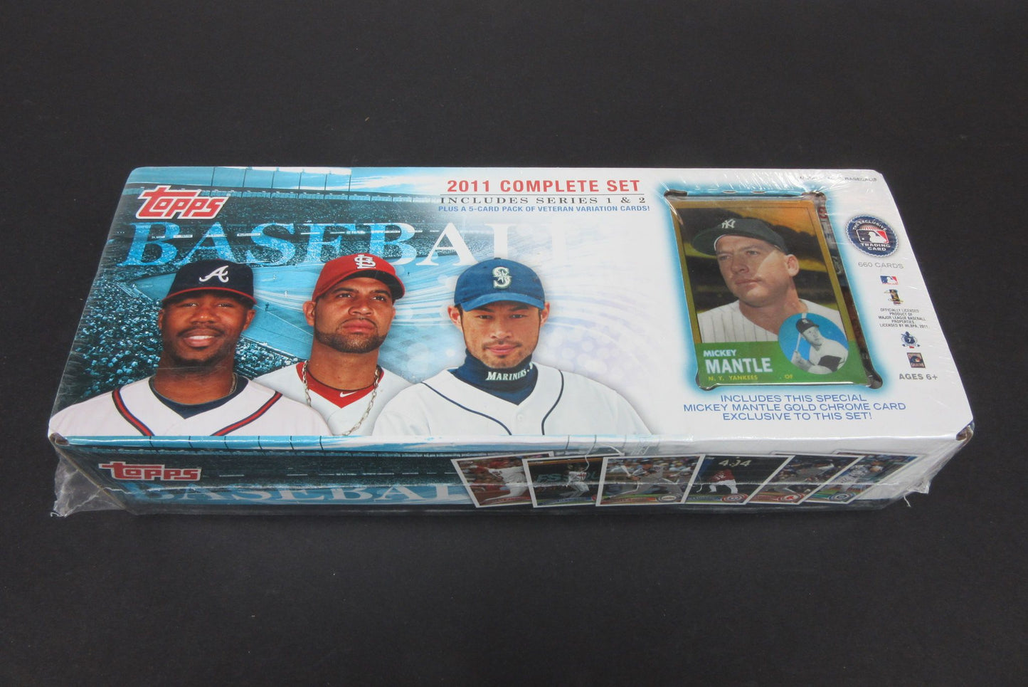 2011 Topps Baseball Factory Set (Retail) (Mantle Gold Chrome)