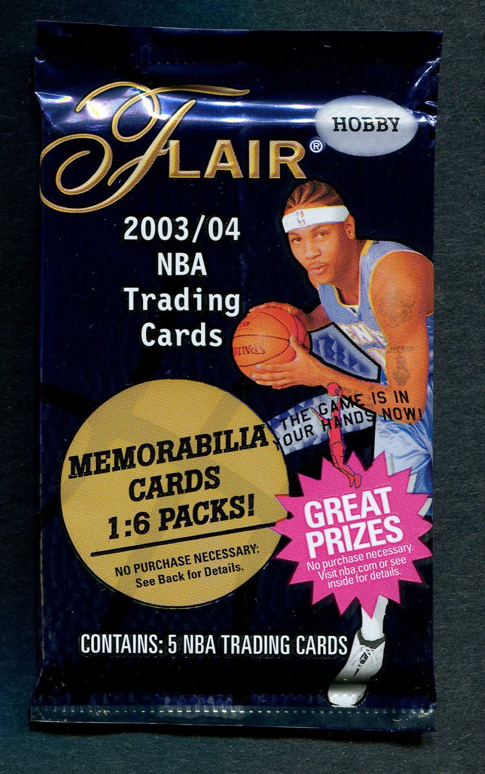 2003/04 Fleer Flair Basketball Unopened Pack (Hobby)