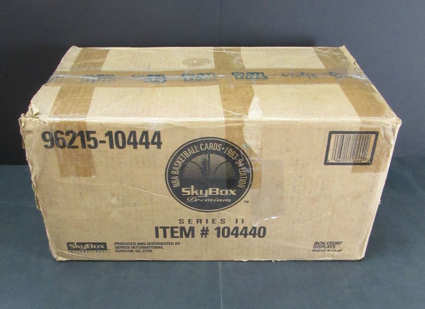 1993/94 Skybox Basketball Series 2 Case (20 Box)