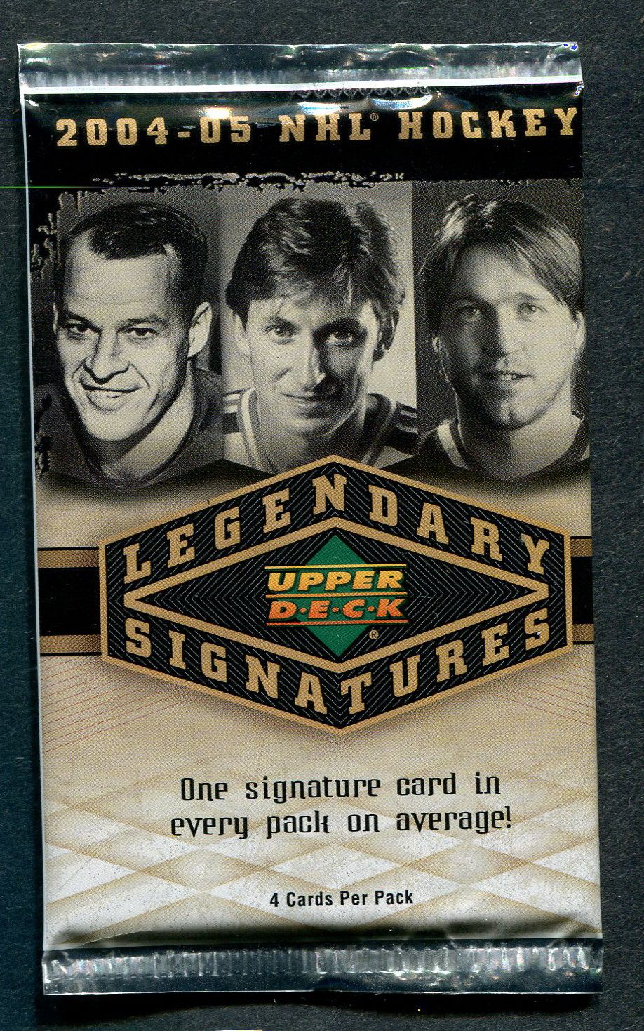2004/05 Upper Deck Legendary Signatures Hockey Unopened Pack (Hobby)