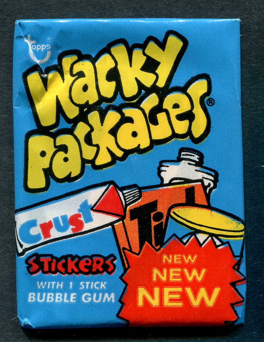 1974 Topps Wacky Packages Unopened Series 6 Wax Pack