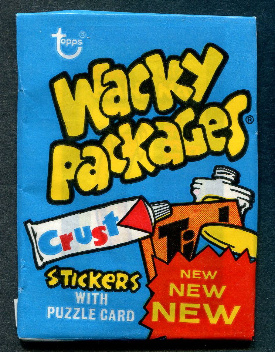 1974 Topps Wacky Packages Unopened Series 7 Wax Pack
