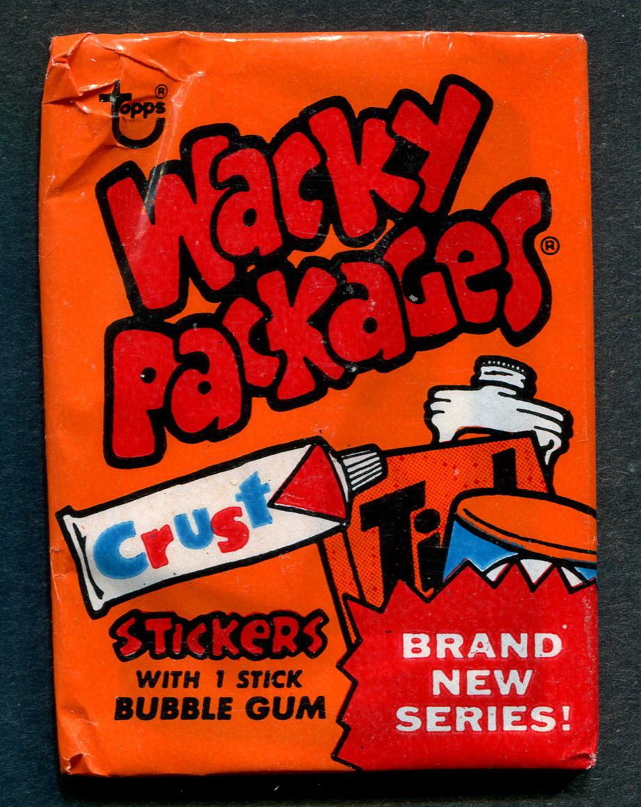 1974 Topps Wacky Packages Unopened Series 8 Wax Pack