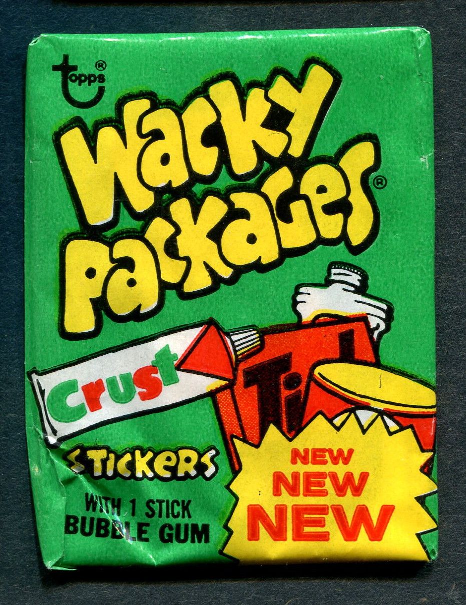 1975 Topps Wacky Packages Unopened Series 12 Wax Pack