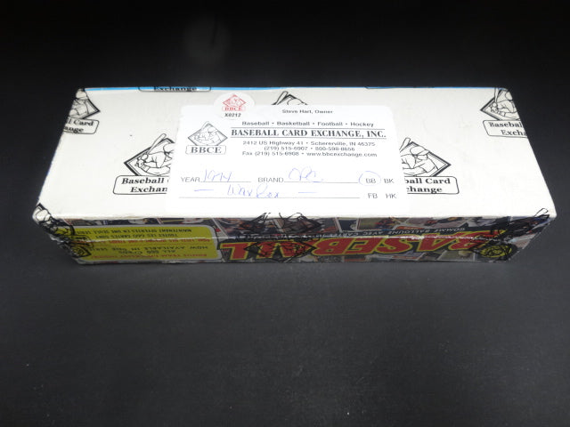 1974 OPC O-Pee-Chee Baseball Unopened Wax Box (BBCE)