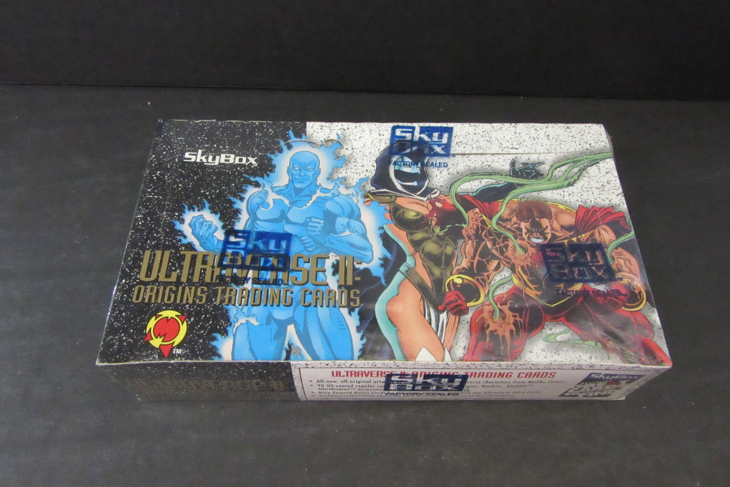 1994 Skybox Ultraverse 2 Origins Trading Cards Box