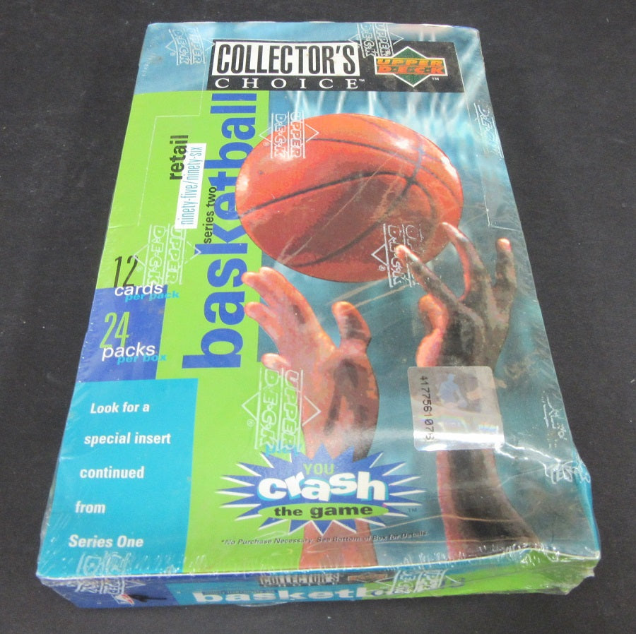 1995/96 Upper Deck Collector's Choice Basketball Series 2 Box (Retail) (24/12)