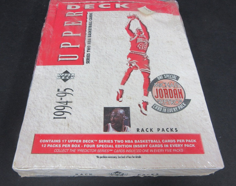 1994/95 Upper Deck Basketball Series 2 Rack Box