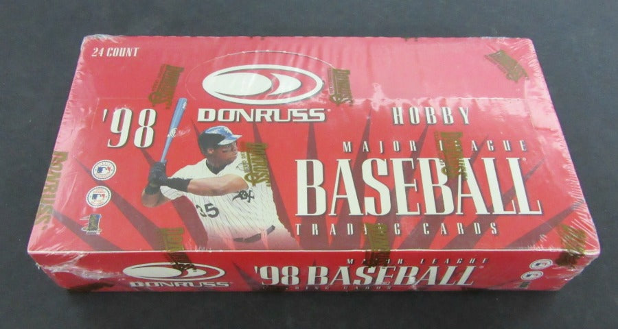 1998 Donruss Baseball Box (Hobby) (24/10)