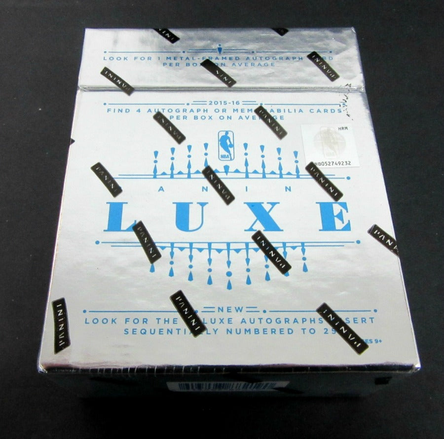 2015/16 Panini Luxe Basketball Box (Hobby)