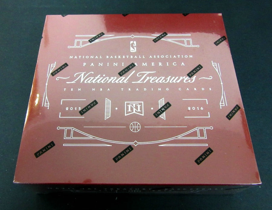 2015/16 Panini National Treasures Basketball Box (Hobby)