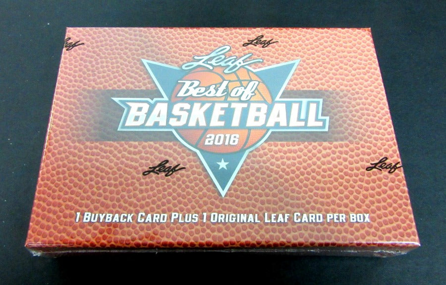 2015/16 Leaf Best Of Basketball Box (2016)