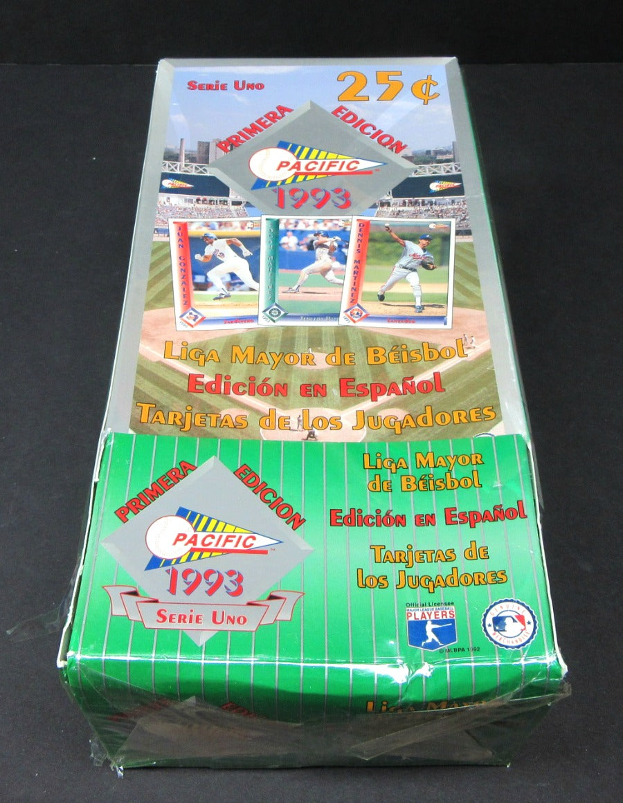 1993 Pacific Baseball Series 1 Box (Spanish) (Gravity)